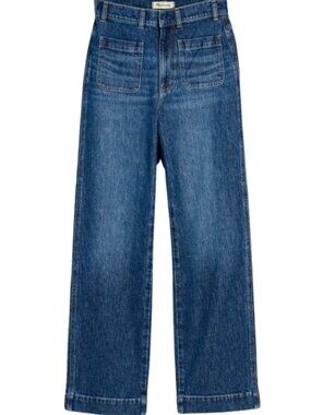 Madewell Dark Wash Perfect Vintage Wide Leg Jean
